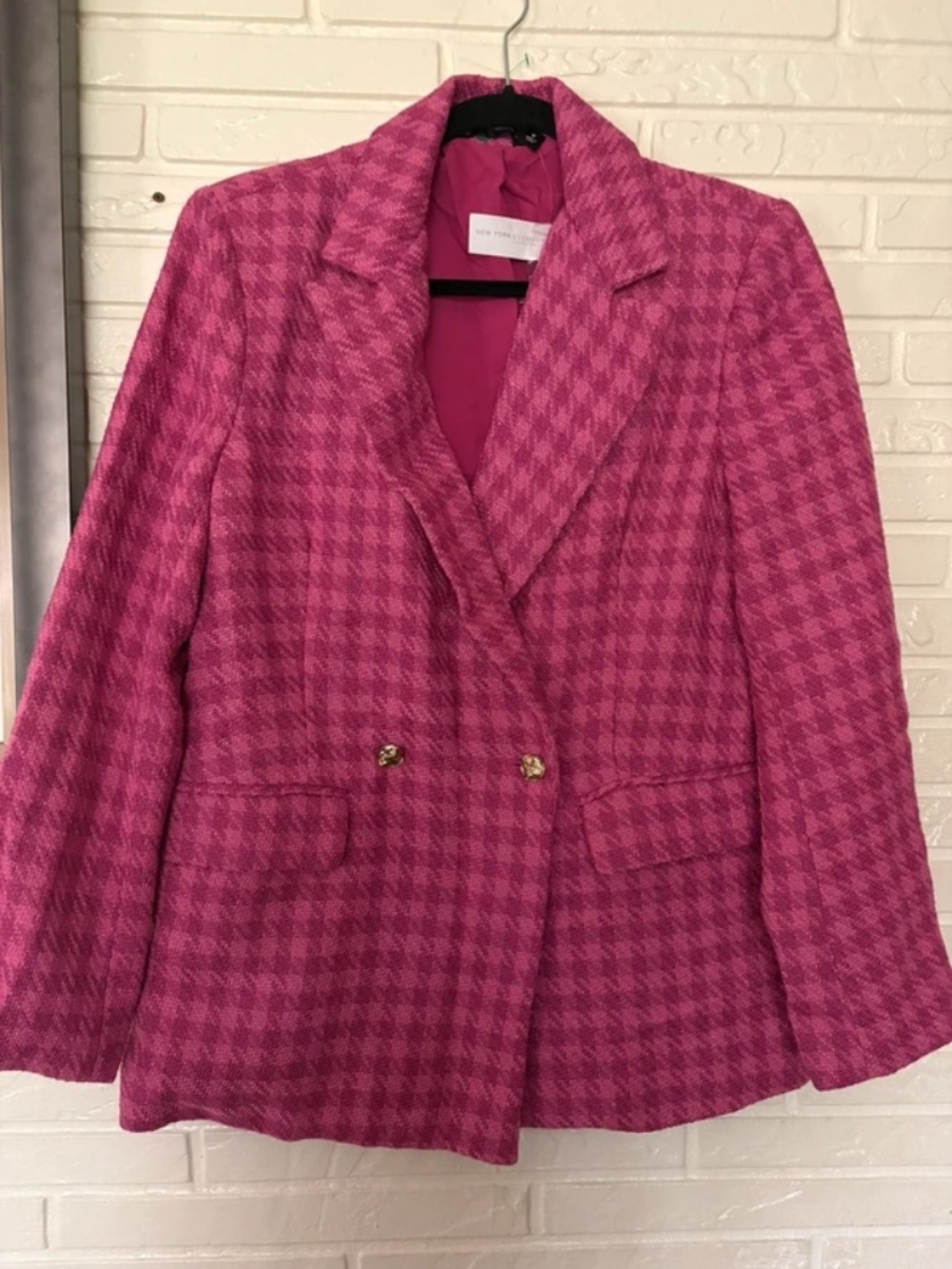NYC Double breasted blazer size 8